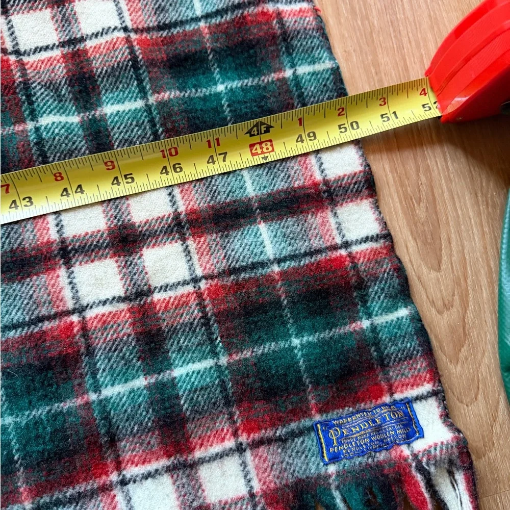 Pendleton Plaid Holiday Throw Blanket